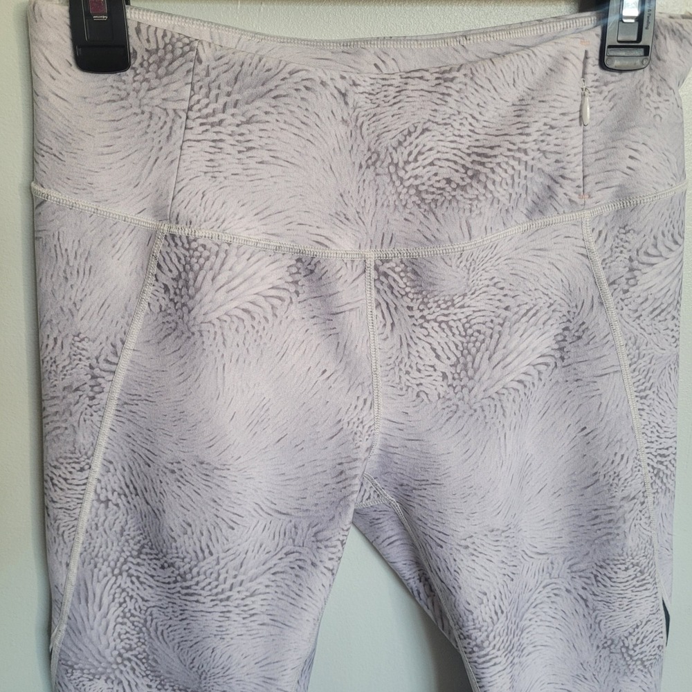 CALIA Limited Edition Athleisure Leggings Mesh Insert Grey Size M Capri Pants - Picture 10 of 10